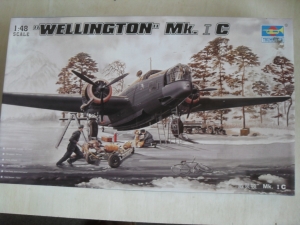 TRUMPETER 1/48 02808 WELLINGTON Mk.IC